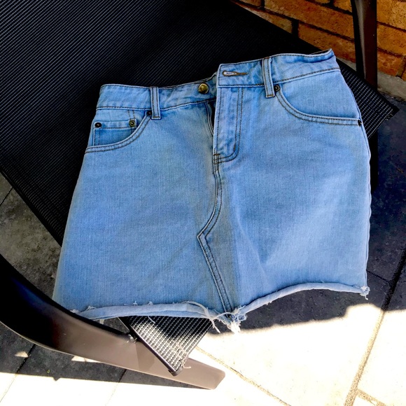 FOREVER 21 Jeans mini skirt - Picture 1 of 3